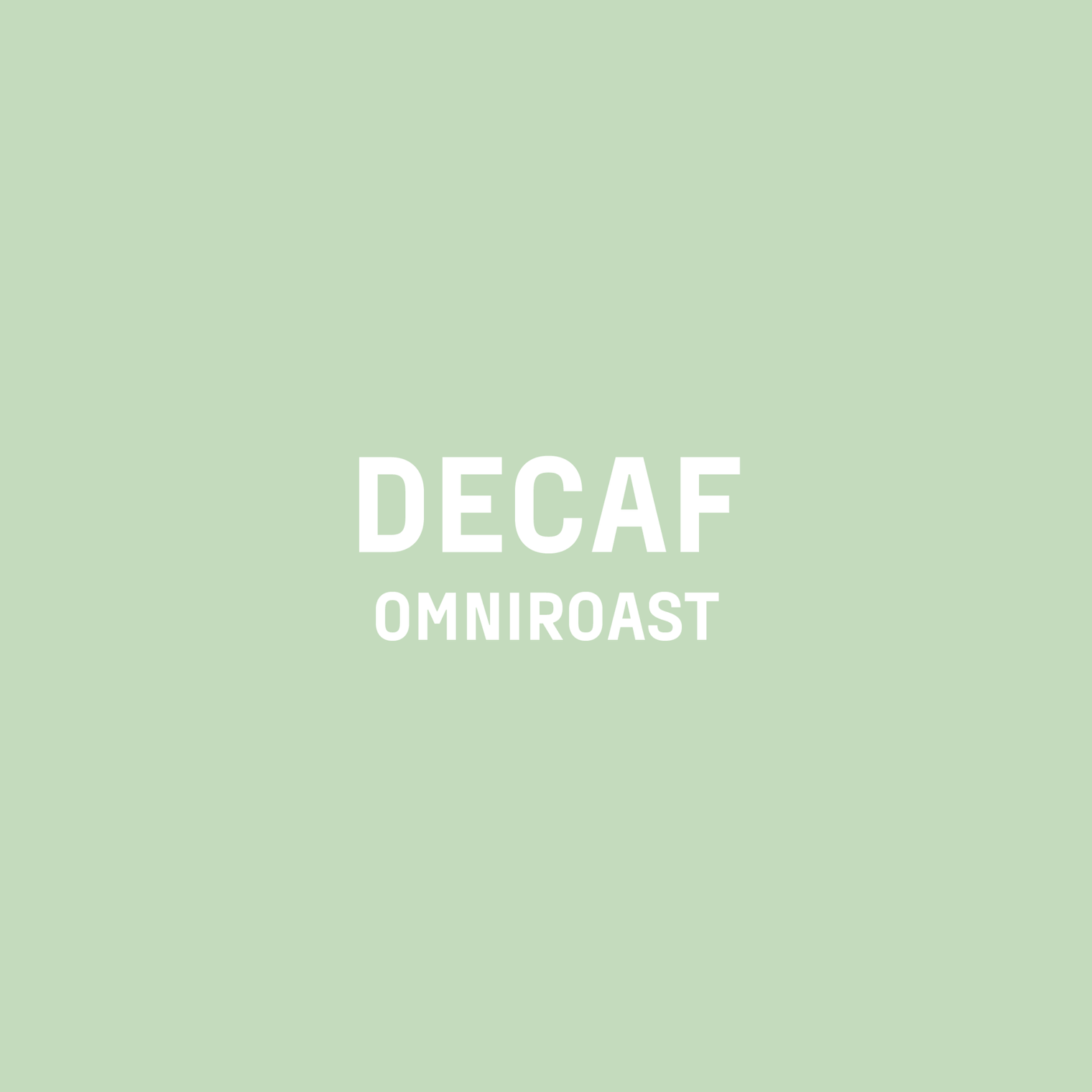 DECAF OMNIROAST - Optimist Coffee