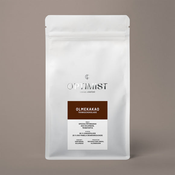 OLMEKAKAO TRINKSCHOKOLADE 80/20 - Optimist Coffee