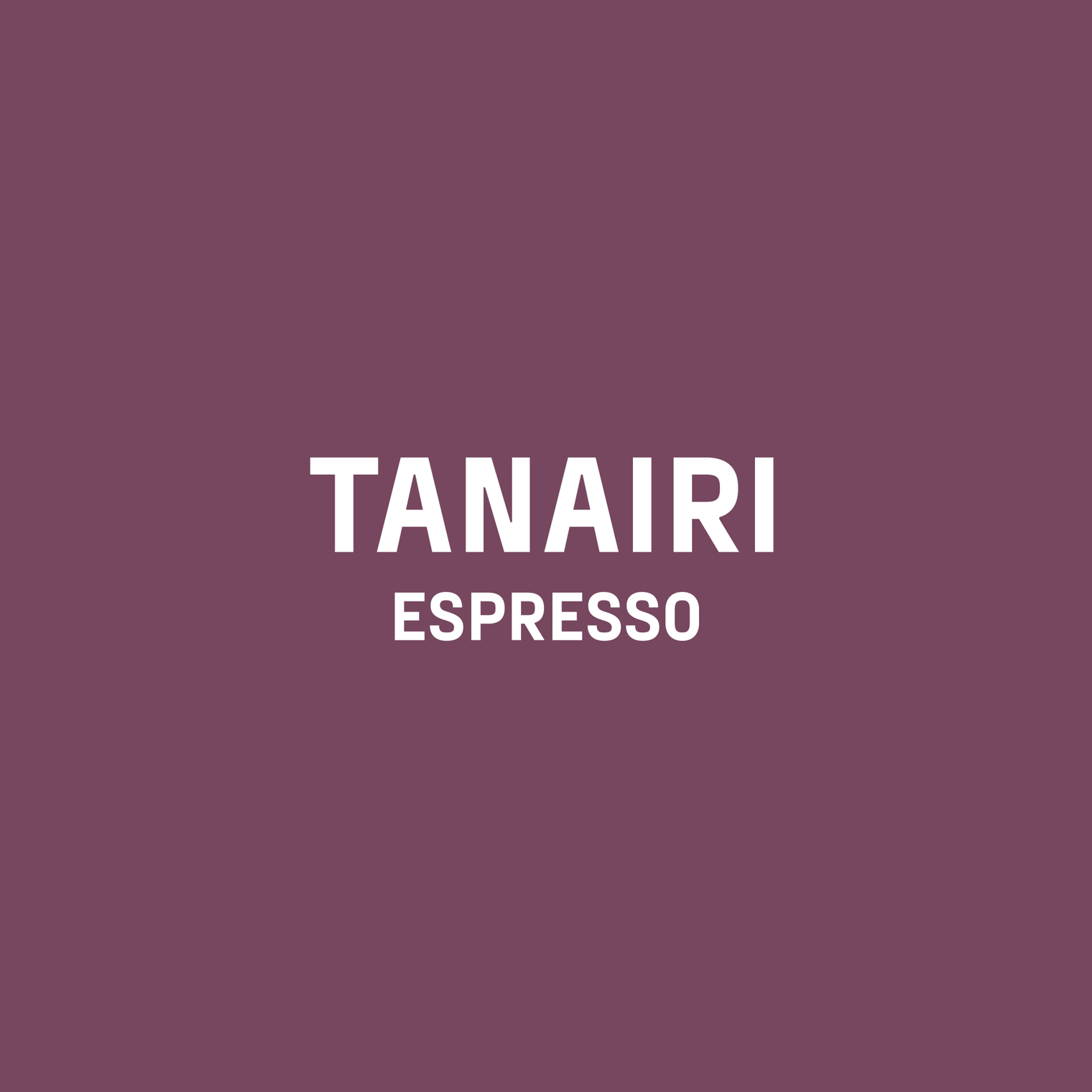 TANAIRI - Optimist Coffee